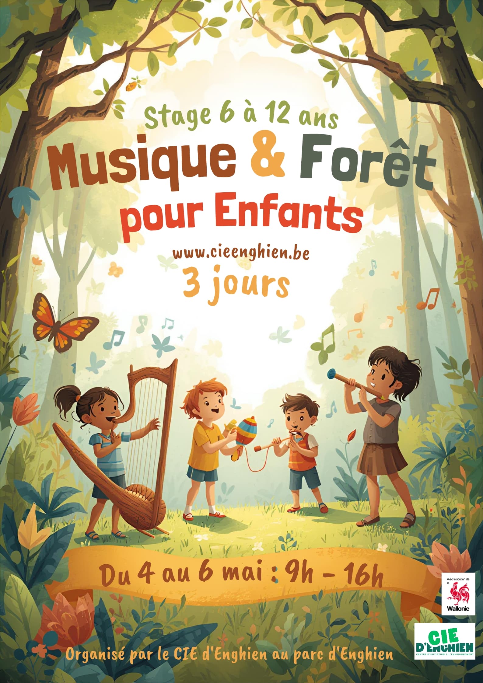 stage musique et Forêt